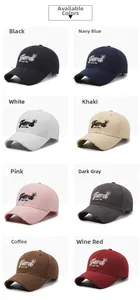 Detail showing eight vintage distressed baseball caps with Fard SINCE 1987 embroidery