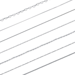 925 Sterling Silver Necklaces For Women Snake Box Heart Water Wave Chopin Chain Minimalist Daily Jewelry Accessory