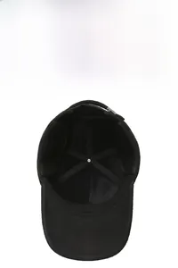 Detail showing the inner lining and ear flaps of a warm winter baseball cap for men
