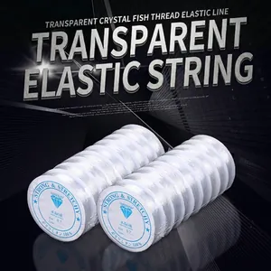 Clear Elastic Crystal String For Jewelry Making DIY Beading Polyurethane Strong Stretchy Cord Thread Accessory