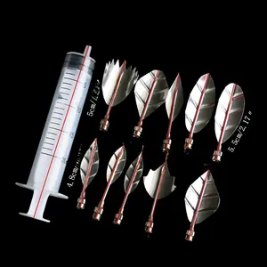 Detailed 3D Jelly Art tool set with 20ml syringe and 10 stainless steel petal needle tips