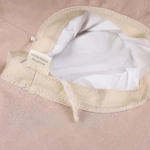 Breathable cotton linen sun hat with adjustable inner strap and premium lining