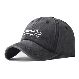 Cappello Da Baseball In Cotone Lavato Distressed Vintage Ricamo EST 1993 Regolabile Dad Hat Protezione Solare Uomo Donna