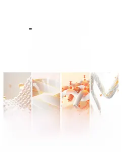 Macro view of seamless breathable rib fabric with nude-feel plush texture and high elasticity