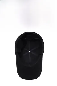 Detail of winter baseball cap with plush fur lining and integrated ear protection