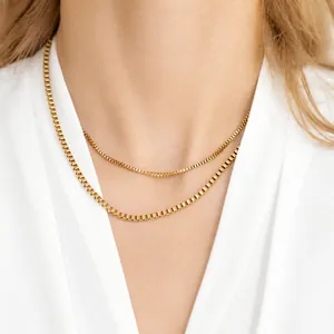 Collana a Catena in Acciaio Inossidabile Con Ciondolo a Cerchio Con Pietra Natale Strass Charms a Lettera Maiuscola per Creazione Gioielli DIY Moda Donna