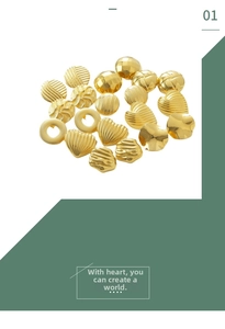 Detailed close-up of 18K gold-plated stainless steel earrings with textured heart patterns