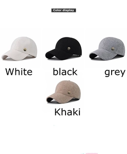 Scorpion baseball cap set in white, black, grey and khaki with metal M logo detail