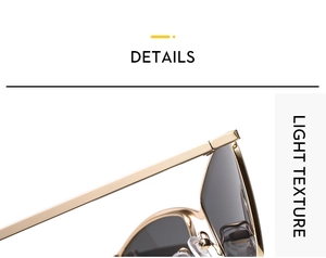 Detailed close-up of golden metal sunglass hinges showcasing precise craftsmanship and light texture