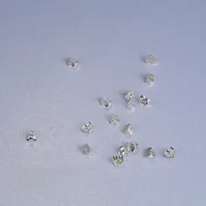 Großpackung polierte Ohrmuttern aus 925er Sterlingsilber für sicheren Halt von Ohrsteckern