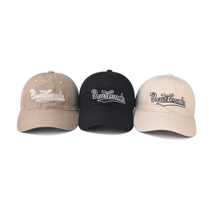 Trois couleurs élégantes de casquettes de baseball Beastmode en coton avec broderie