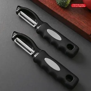 Multi Functional Vegetable Peeler Stainless Steel Sharp Blade Ergonomic Handle Non Slip For Kitchen Fruit Potato Carrot