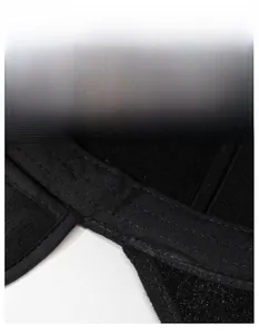 Detailed macro view of the wide sweatband design with breathable knitted moisture-wicking fabric