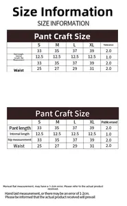 Detailed size chart for high-waisted seamless yoga shorts showing S-XL measurements