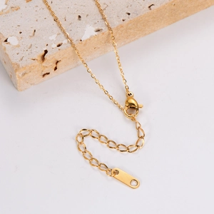 Chic gold butterfly bracelet featuring a spring clasp and adjustable extension chain