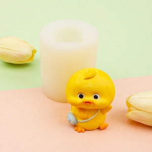 Stampo in silicone papera 3D per candele profumate e decorazioni artigianali in gesso