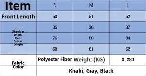 Size chart showing S, M, L dimensions for the lace patchwork knitted cardigan top