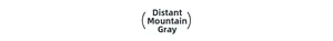 Detail view of the high waist yoga jumpsuit in Far Mountain Grey color option