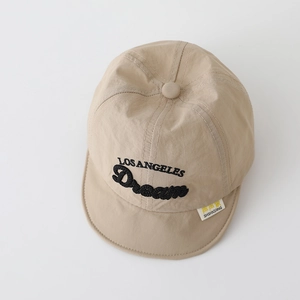 Casquette enfant kaki à séchage rapide avec broderie Los Angeles Dream stylée