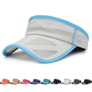 Kids Sun Visor Hat Quick Dry Breathable Mesh Outdoor Sports Tennis Running Cap For Boys Girls Adjustable