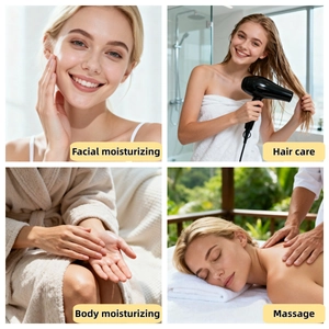 A 60ml dried flower essential oil for facial moisturizing, hair care, body and massage