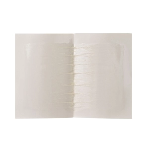 Strong adhesive fly trap paper with sticky glue surface on thick white cardboard base