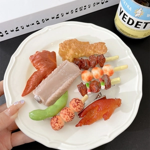 Simulated Food Hair Clips Funny Realistic Resin Metal Duckbill Hairpins Creative Quirky Headwear For Women Girls