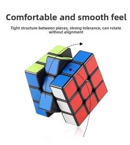 Macro detail of high-tolerance core design for smooth rotation in 3x3 speed cubes