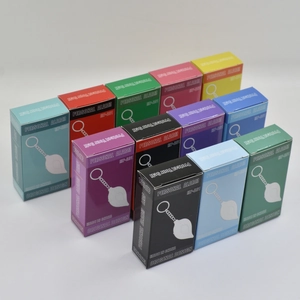 Wholesale set of leaf-shaped personal alarms in various colors with 130dB sound output
