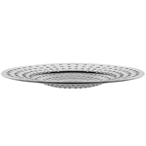 Universal stainless steel floor drain cover with anti-odor and anti-insect porous filter