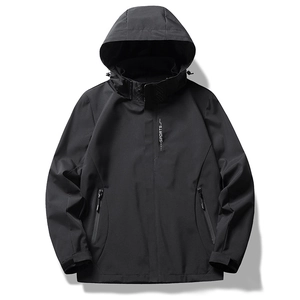 Outdoor Hooded Windbreaker Waterproof Windproof Jacket For Men Women Lightweight Climbing Coat Sportswear Casual Style