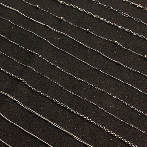 Stainless Steel Necklace Chain For Women Minimalist Non-fading DIY Jewelry Accessories Fashion Curb Snake Paperclip Chain Gift