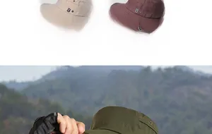 Détail des œillets d'aération métalliques et du cordon réglable du chapeau de soleil extérieur