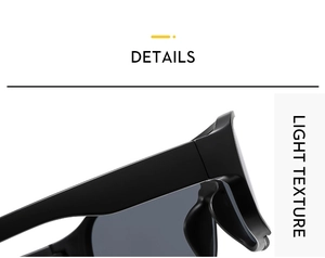 Macro detail of high-quality durable hinge connection on lightweight black sports sunglasses