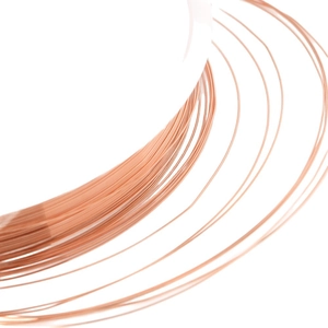 0.2mm-1.0mm rose gold copper wire for DIY jewelry making and handicraft accessories
