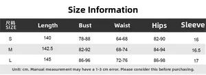Detailed size chart for leopard print bodysuit with bust, waist, and hip measurements