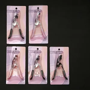 Professional Eyelash Curler With Built In Comb Carbon Steel Segmented Lash Lifting Long Lasting Eye Makeup Tools For Women