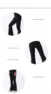 Gros plan du tissu de yoga sans couture haute densité montrant texture et élasticité