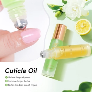 Aceite para cutículas en roll-on 10ml con extractos naturales para nutrir y evitar los padrastros