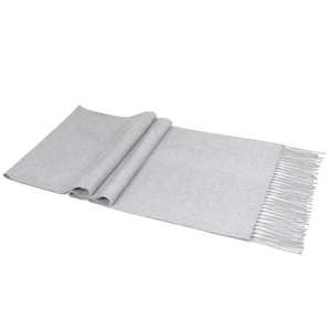 Men Winter Scarf Faux Cashmere Soft Warm Solid Color With Tassels Korean Style Simple Thickened Neck Warmer For Daily