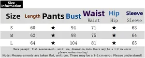 Detailed size guide table for polka dot V-neck top showing bust and length measurements