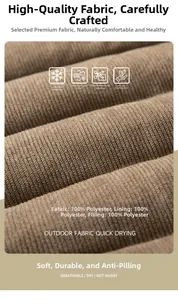 Vue détaillée de la texture velours côtelé marron en 100% polyester, tissu coupe-vent