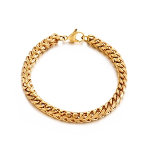 Men Hip Hop Keel Chain Necklace And Bracelet Titanium Steel Dragon Bone Link Fashion Jewelry Streetwear Accessory