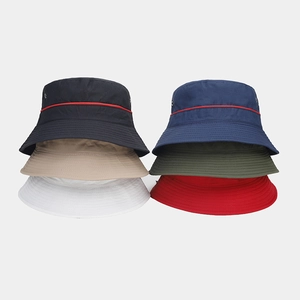 Lot de chapeaux de soleil à séchage rapide en six couleurs dont noir, bleu et beige