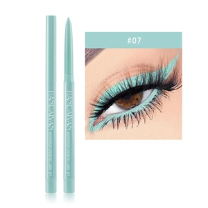 Lichtblauwe waterbestendige crème gel eyeliner pen met draaimechanisme en dop 07