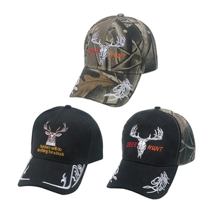 Cappello Da Baseball Camouflage Acrilico Ricamo Cervo Caccia All'aperto Cappello Da Sole Regolabile Sport Visiera Curva Uomo Donna
