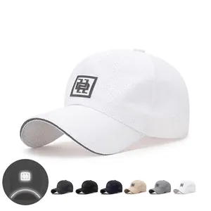 Cappello Da Baseball Riflettente Traspirante Asciugatura Rapida Rete Leggera Berretto Solare Sportivo All'aperto