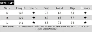 Detailed size chart for the solid color sleeveless split hem slim fit maxi dress