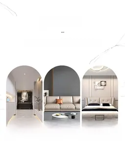Modern minimalist crystal oval tissue holder shown in stylish living room and bedroom scenes