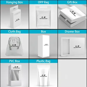 Custom packaging options for hairbrushes including gift boxes and hanging bags by SHANGSHI